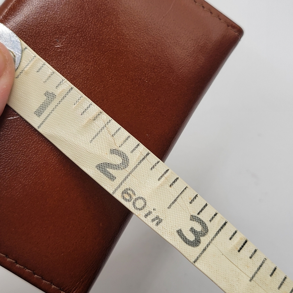 VTG Dior Key Holder Wallet | Brown Cowhide, Gold Logo - Picture 14 of 14